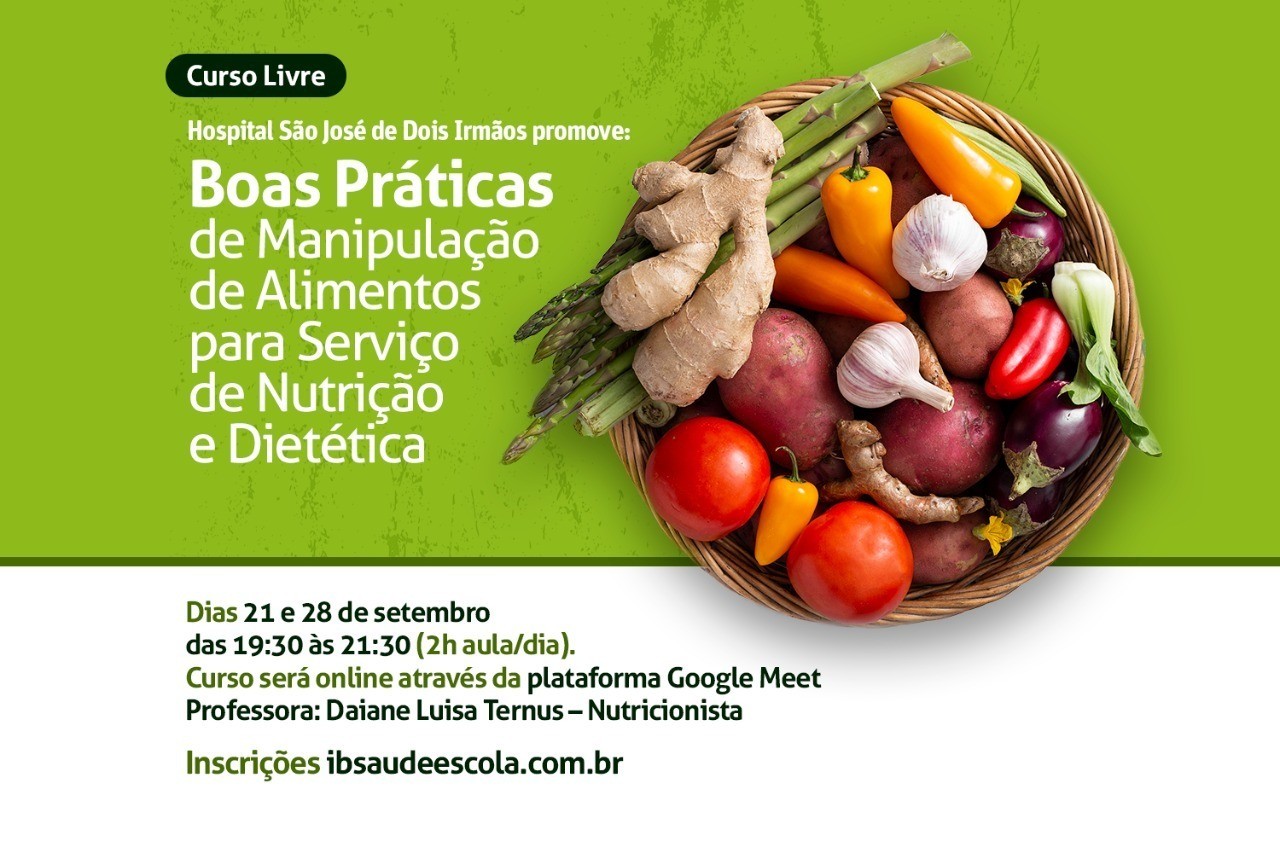Boas Práticas de Manipulação de Alimentos para Serviço de Nutrição e Dietética